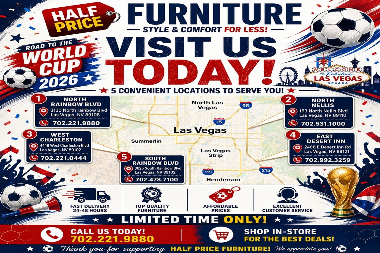 Road to the World Cup 2026: Create the Ultimate Game Day Setup with Half Price Furniture - Half Price Furniture