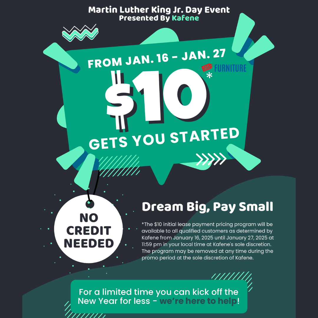 Just $10 to Kickstart Your Dream Home! - Half Price Furniture