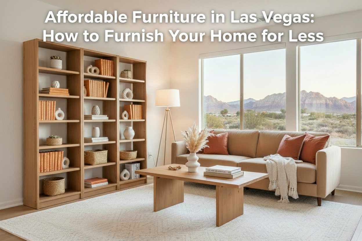 Affordable Furniture in Las Vegas: How to Furnish Your Home for Less - Half Price Furniture