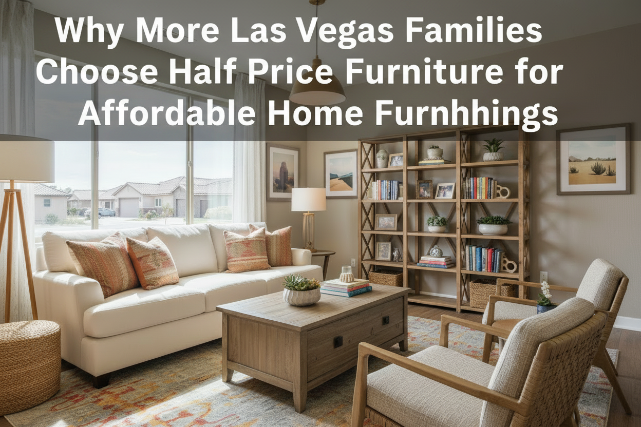 Why More Las Vegas Families Choose Half Price Furniture for Affordable Home Furnishings - Half Price Furniture