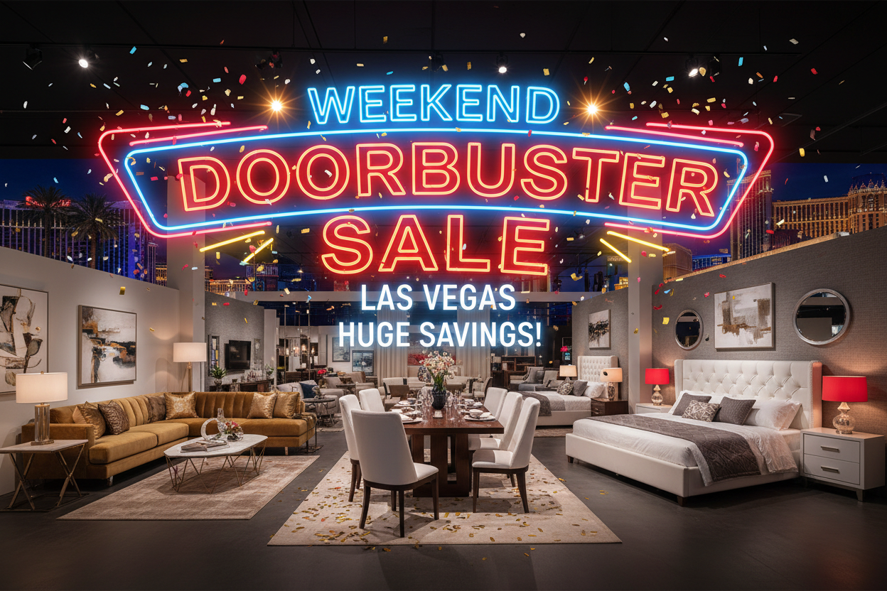 Weekend Doorbuster Furniture Sale in Las Vegas | Save Big at Half Price Furniture - Half Price Furniture