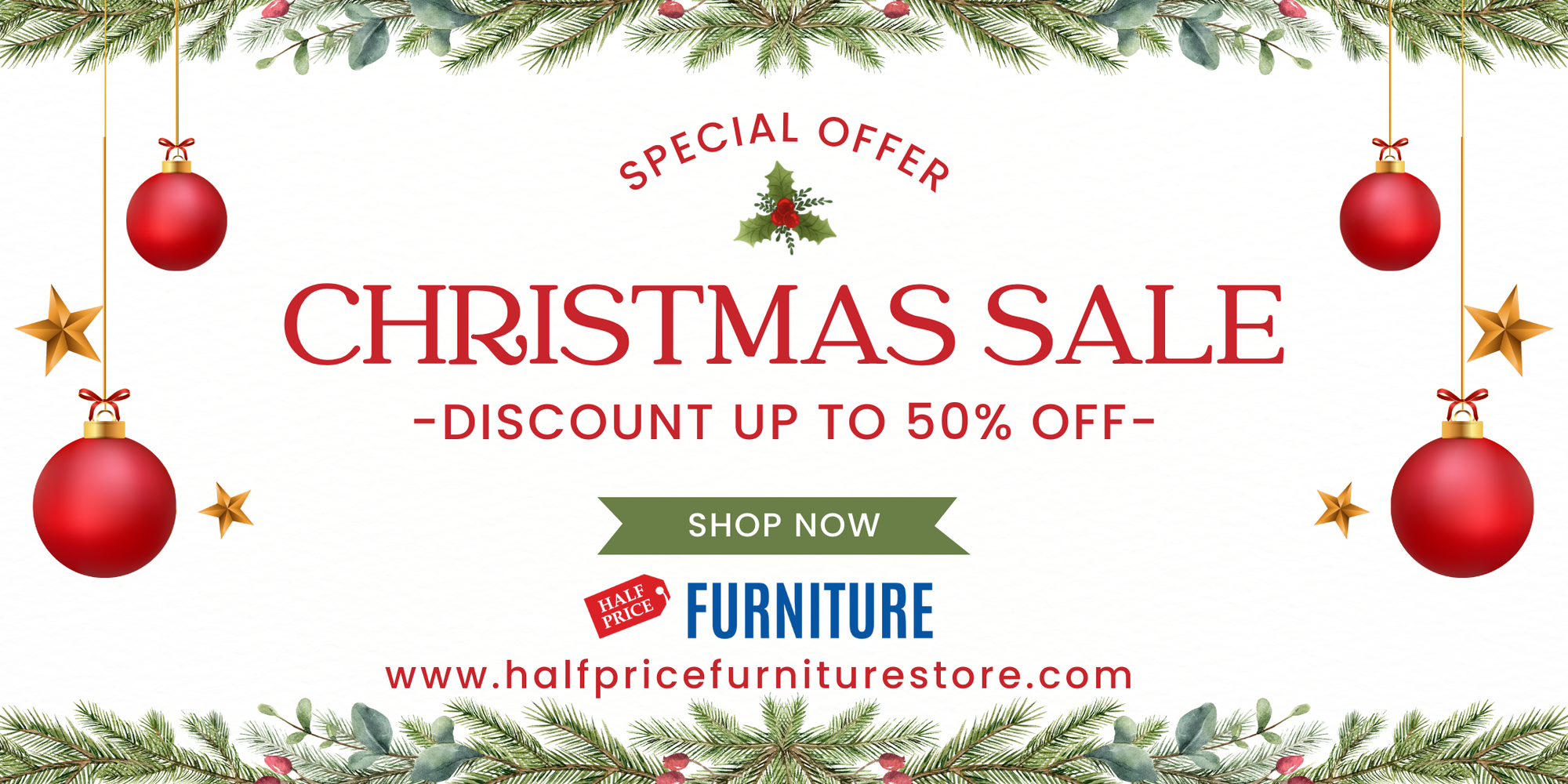 Christmas Deals at Half Price Furniture: Upgrade Your Home for Less This Holiday Season - Half Price Furniture