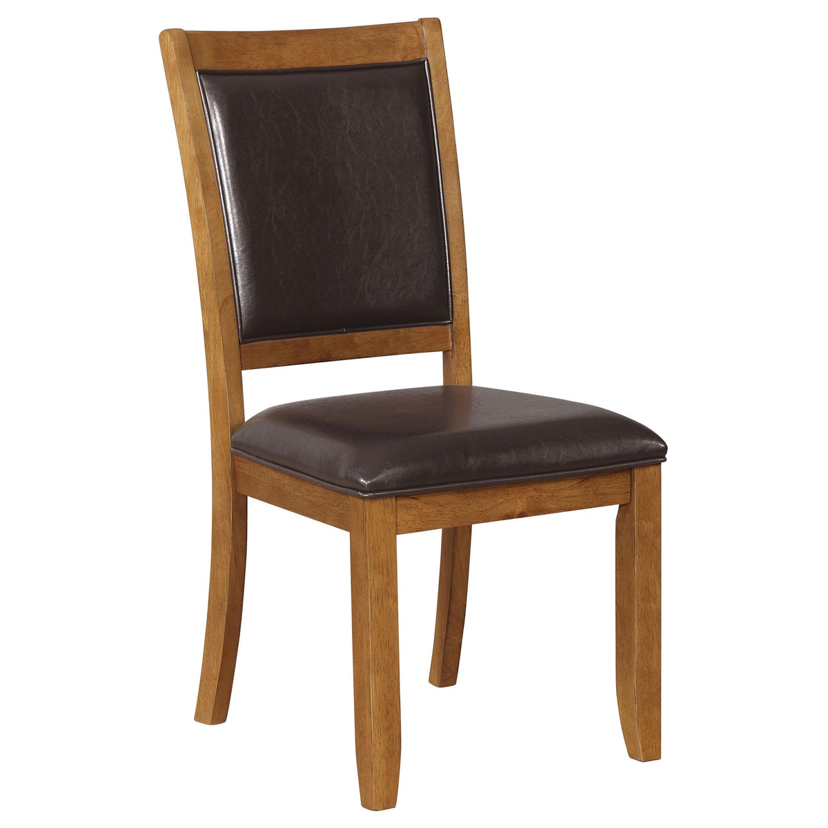 Nelms Upholstered Side Chairs Deep Brown and Dark Brown (Set of 2) Nelms Upholstered Side Chairs Deep Brown and Dark Brown (Set of 2) Half Price Furniture