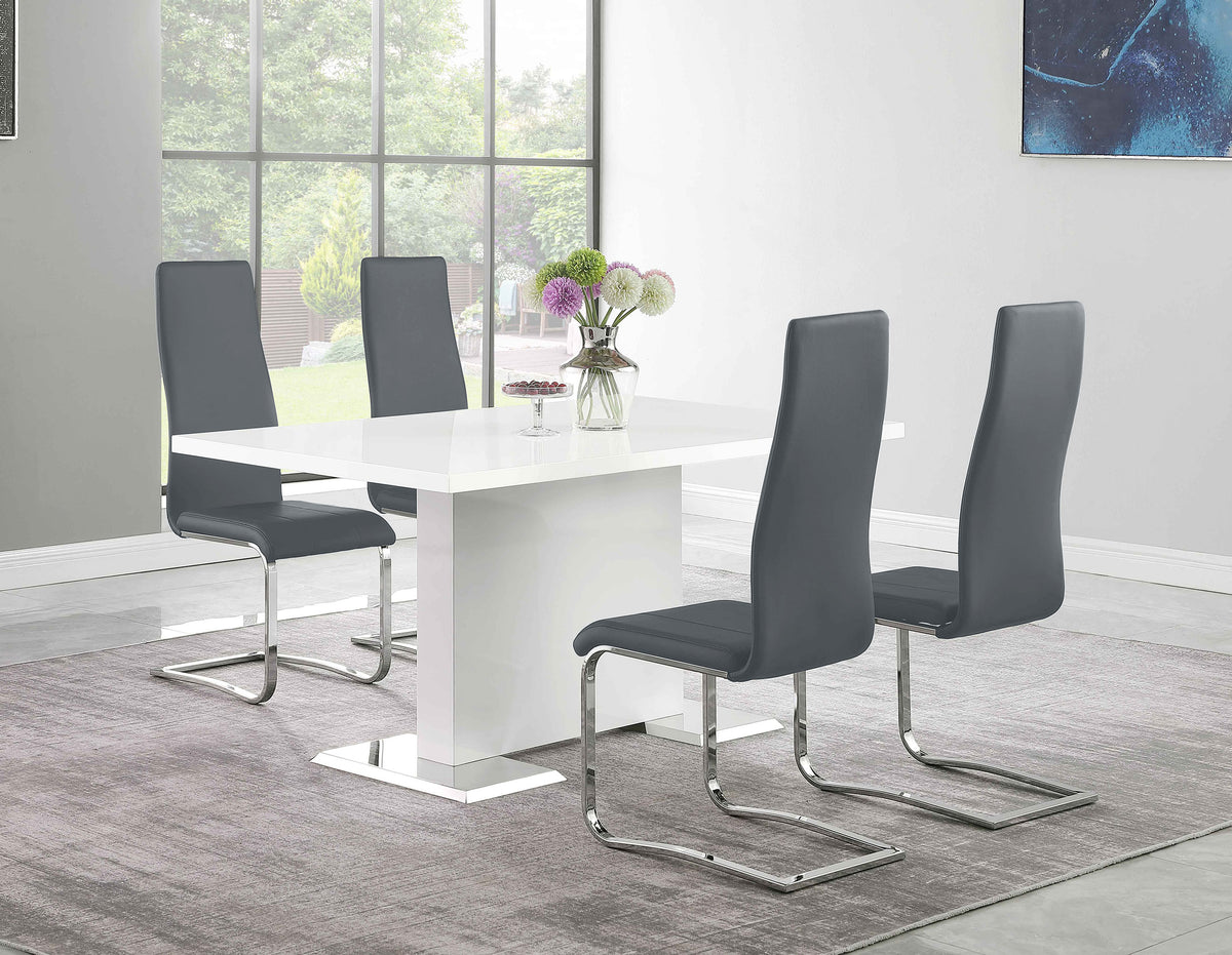 Anges 5-Piece Dining Set Half Price Furniture
