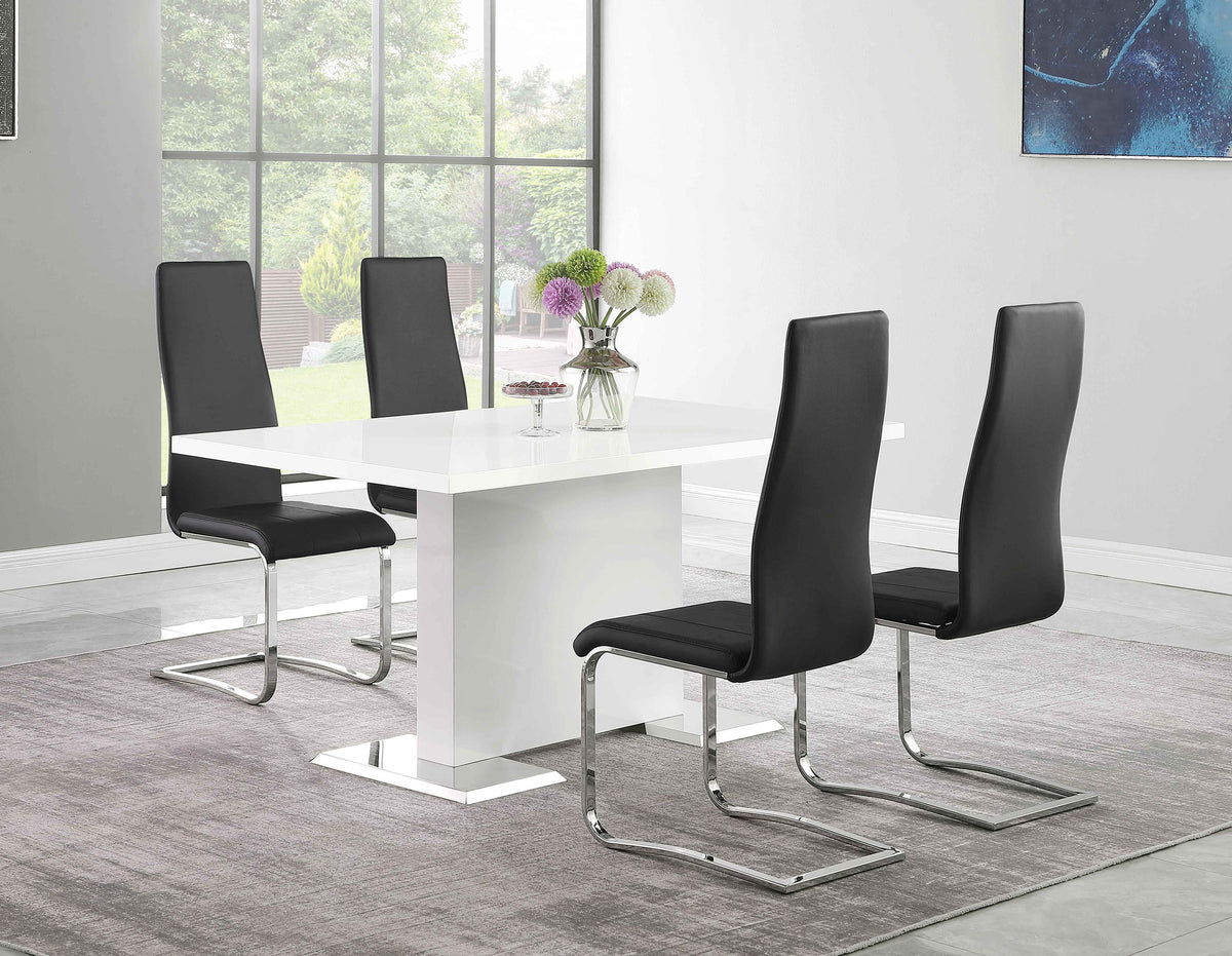 Anges 5-Piece Dining Set - Dining Room Set - Half Price Furniture