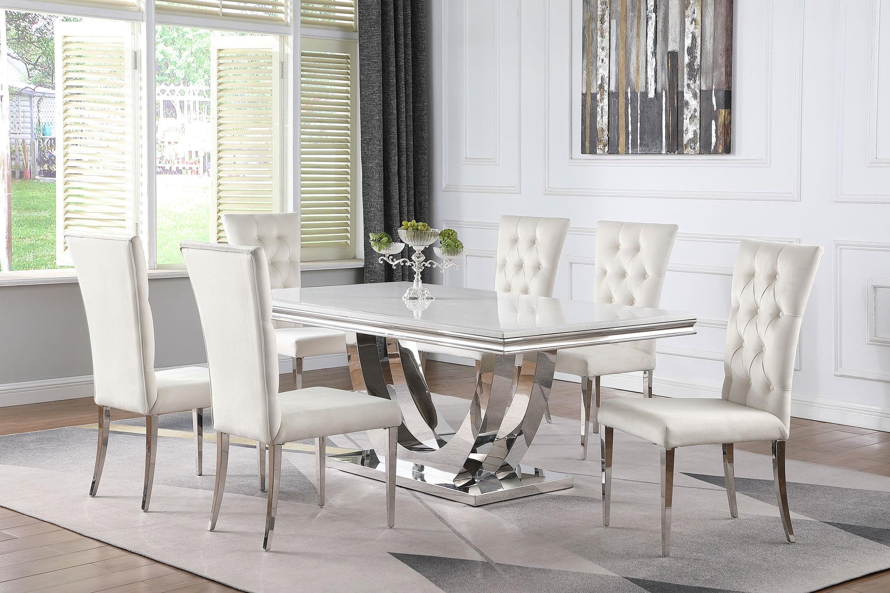 Kerwin Dining Room Set - Dining Room Set - Half Price Furniture