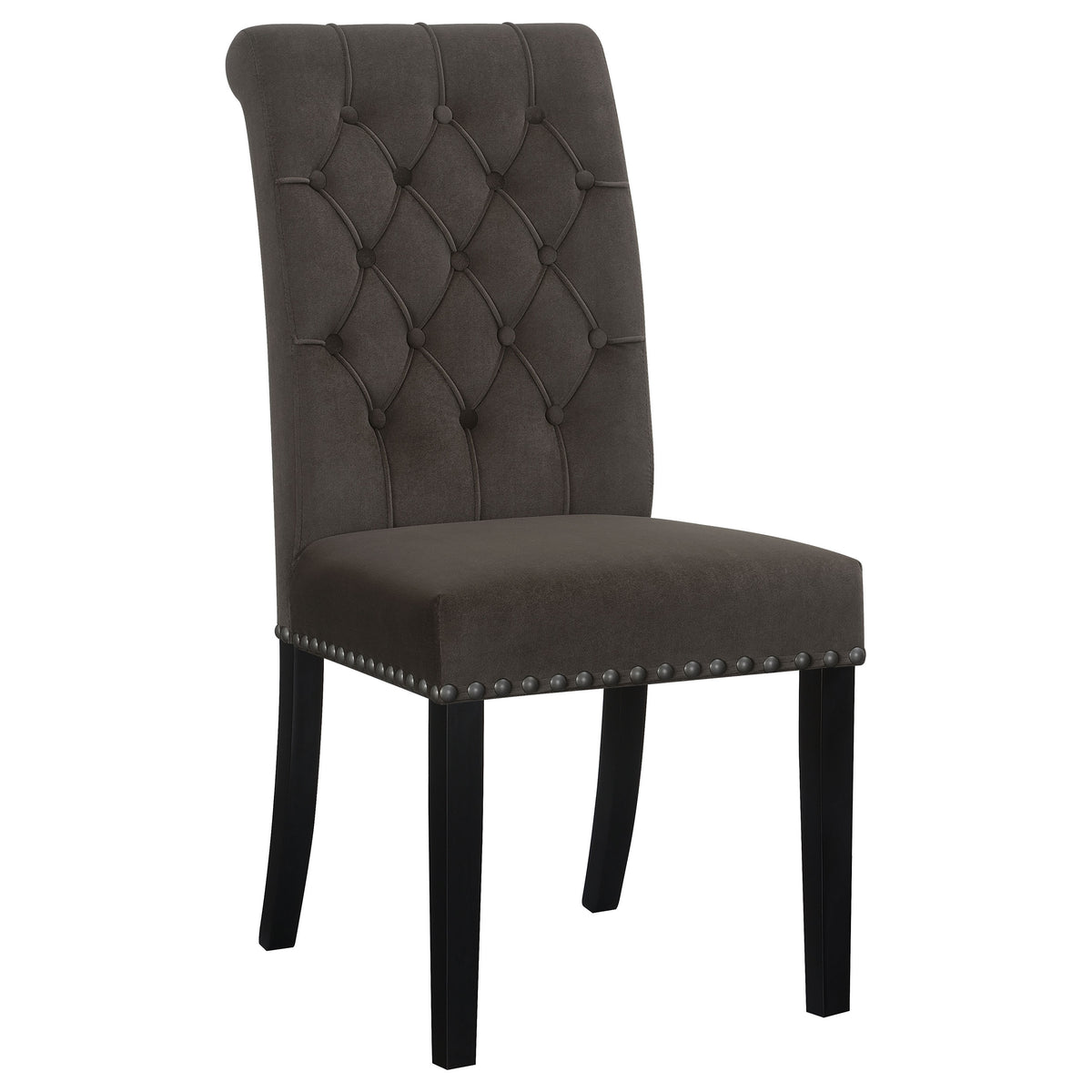 Alana Upholstered Tufted Side Chairs with Nailhead Trim (Set of 2) Alana Upholstered Tufted Side Chairs with Nailhead Trim (Set of 2) Half Price Furniture