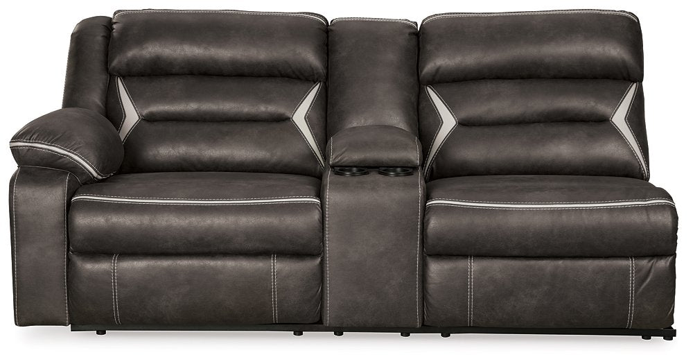 Kincord Power Reclining Sectional - Half Price Furniture