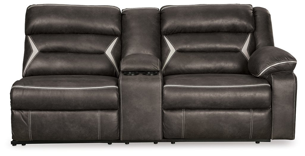 Kincord Power Reclining Sectional - Half Price Furniture