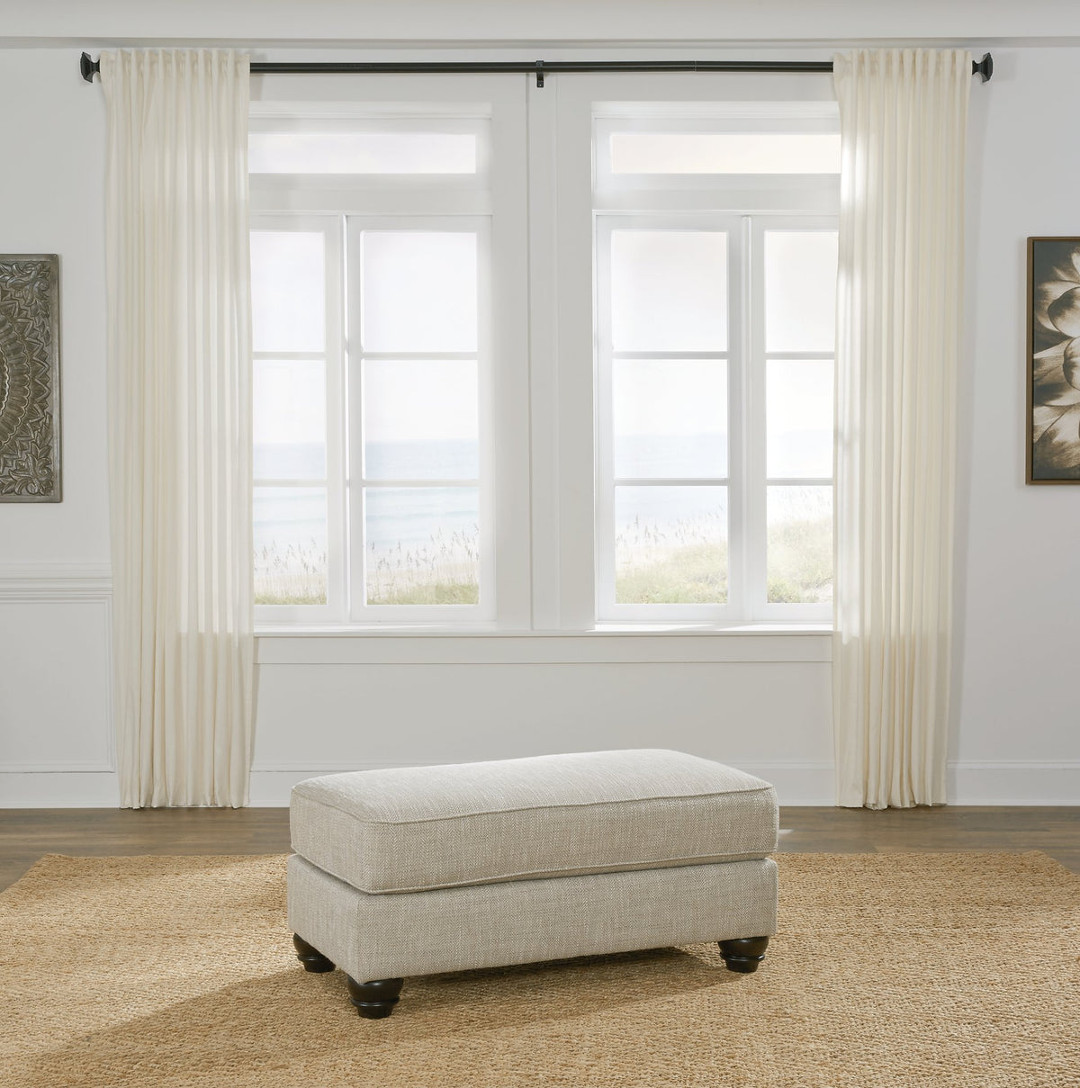 Asanti Ottoman - Ottoman - Half Price Furniture