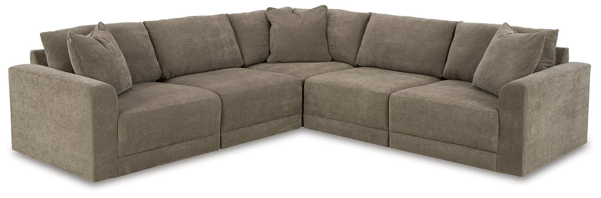 Raeanna 5-Piece Sectional Half Price Furniture