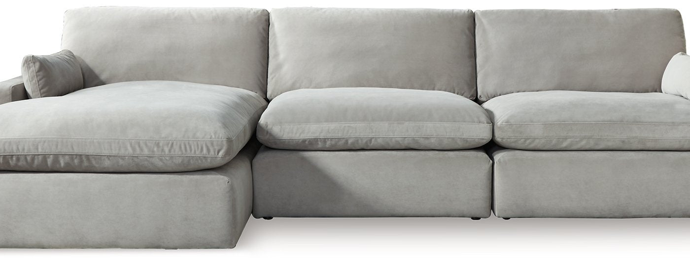 Sophie Sectional with Chaise Half Price Furniture