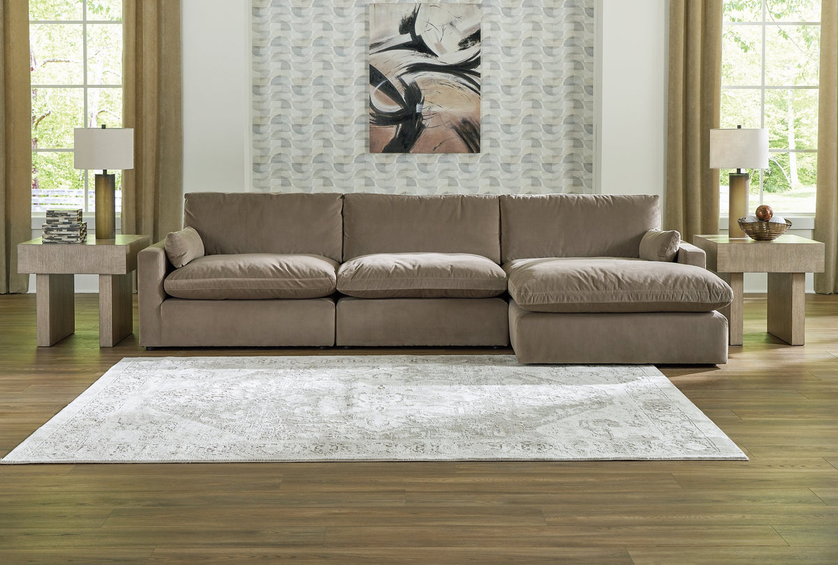 Sophie Sectional Sofa Chaise  Half Price Furniture