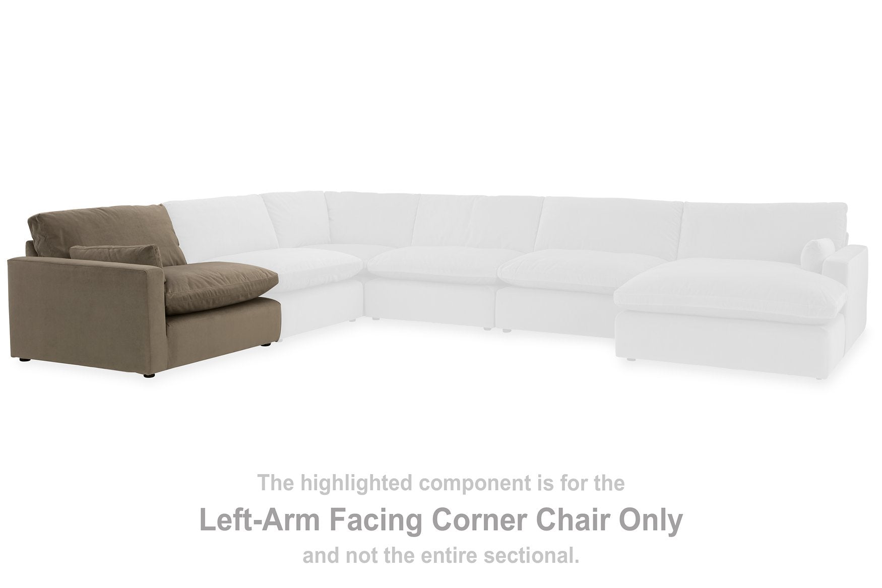 Sophie Sectional Loveseat - Half Price Furniture