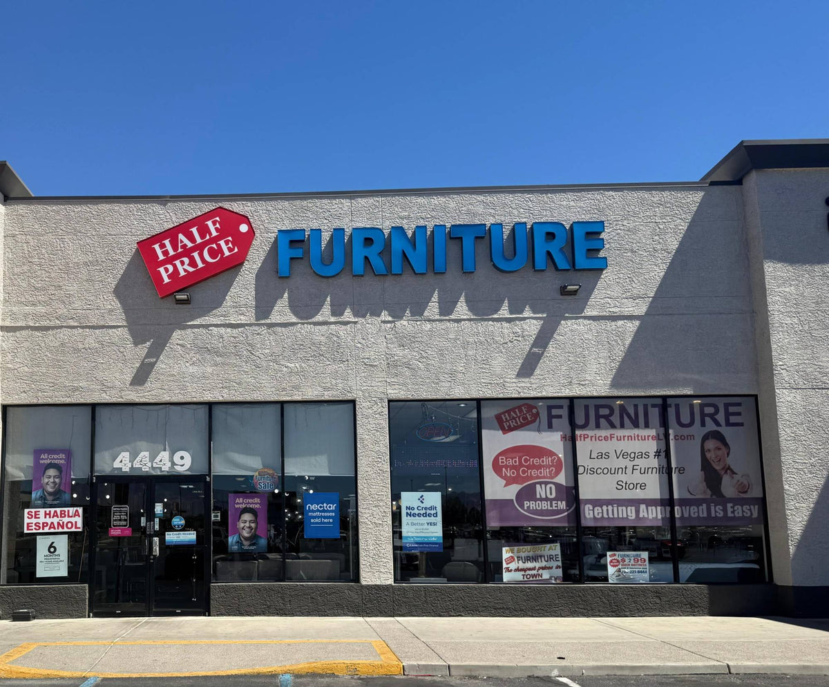 Half Price Furniture West Charleston showroom in Las Vegas