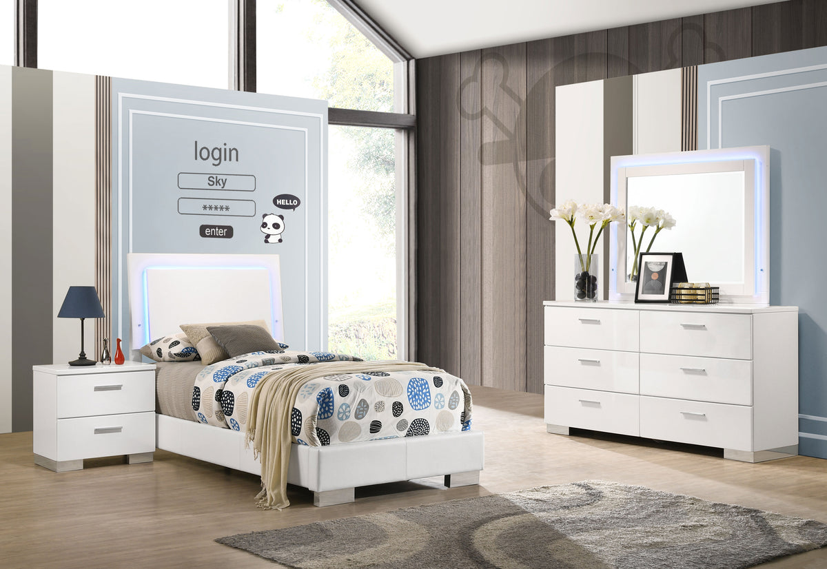 Felicity Bedroom Set - Youth Bedroom Set - Half Price Furniture