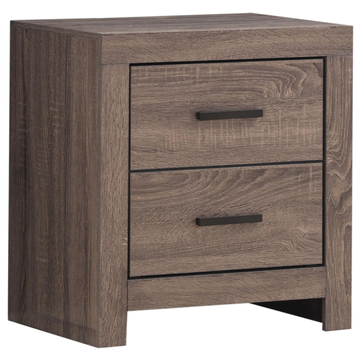Brantford 2-drawer Nightstand Barrel Oak  Las Vegas Furniture Stores