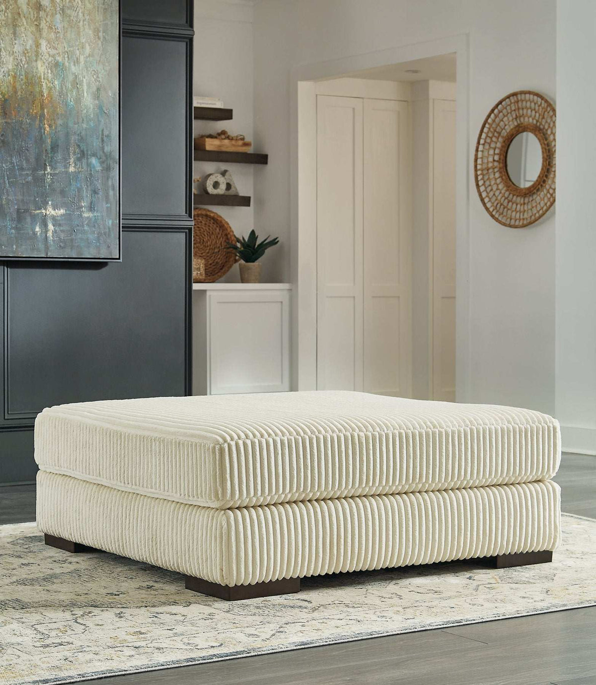 Lindyn Oversized Accent Ottoman Half Price Furniture