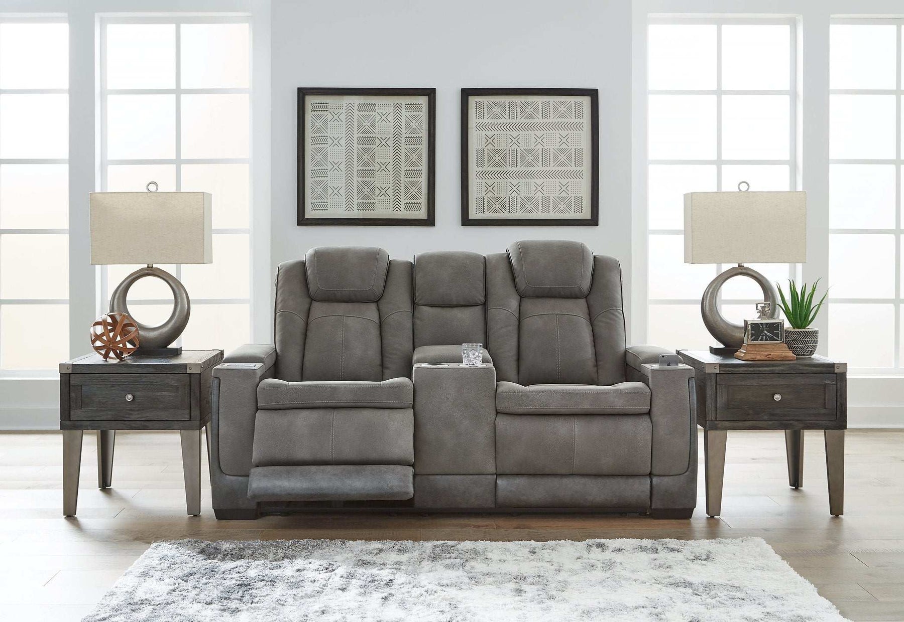 Next-Gen DuraPella Power Reclining Loveseat with Console - Half Price Furniture