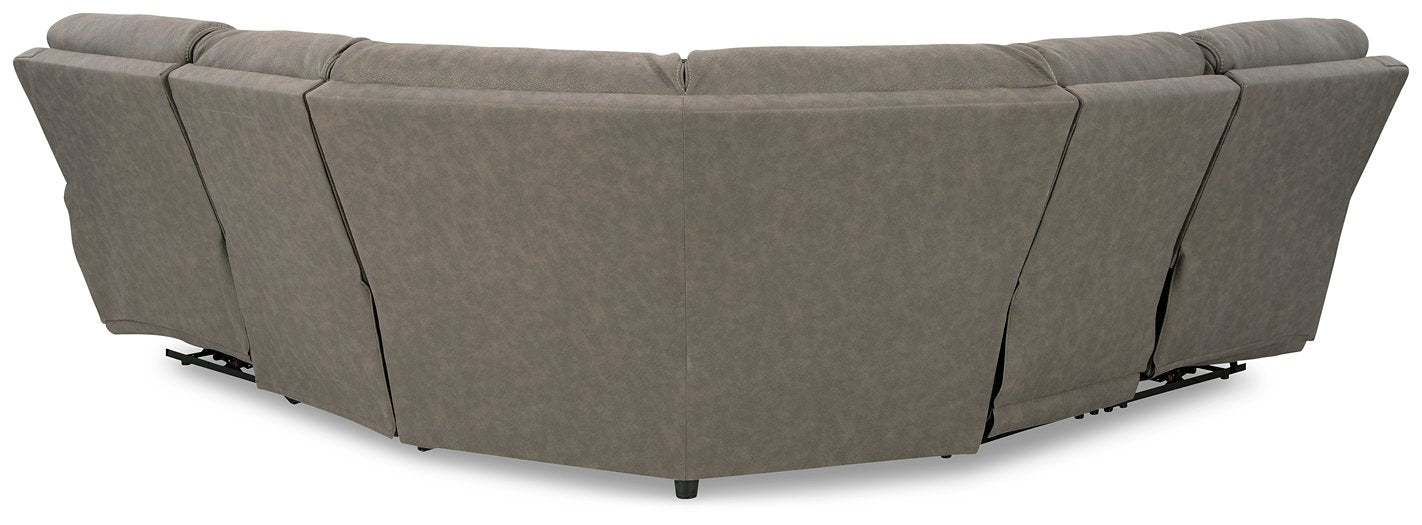 Starbot Power Reclining Sectional - Half Price Furniture