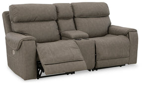 Starbot 3-Piece Power Reclining Loveseat with Console - Half Price Furniture