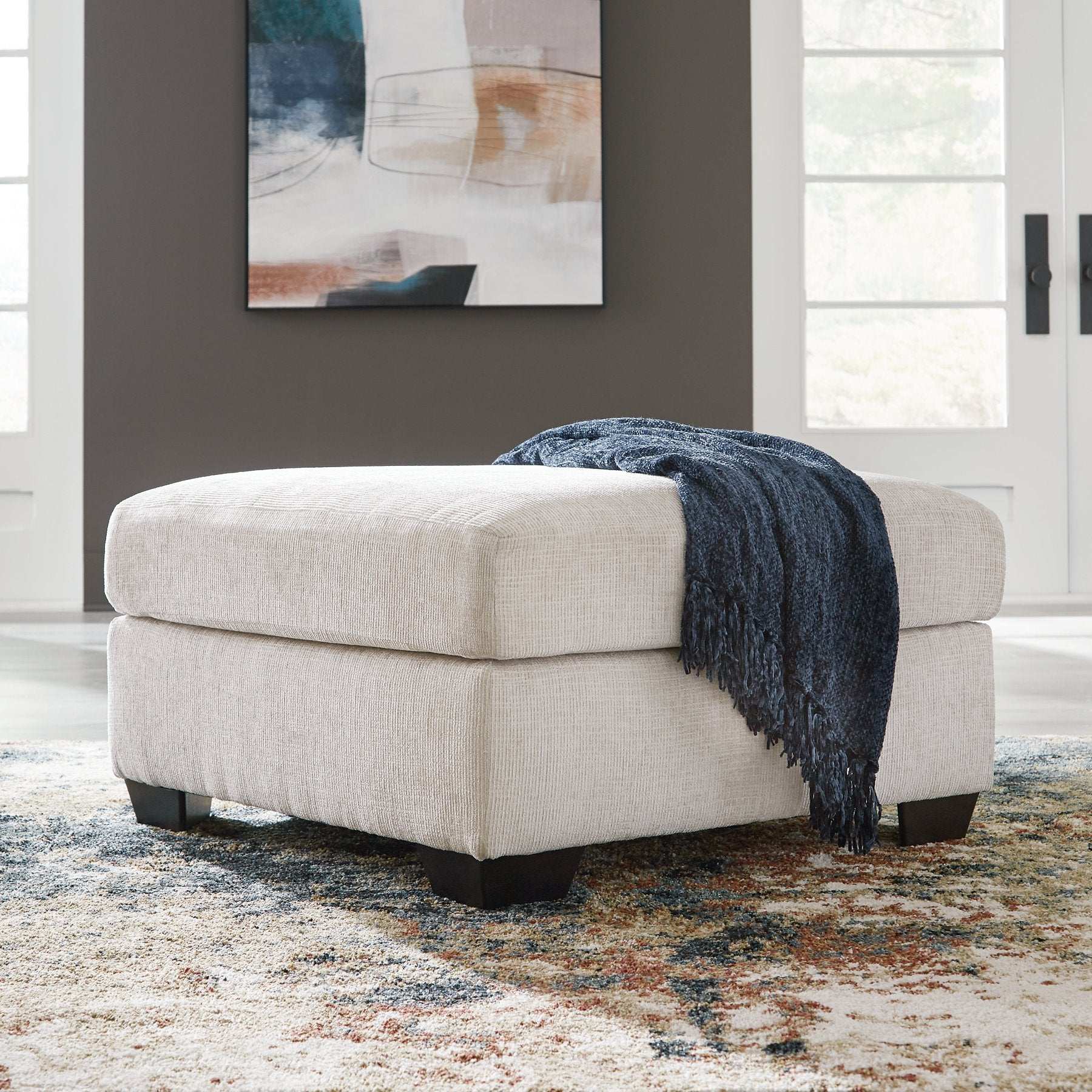 Aviemore Oversized Accent Ottoman Half Price Furniture