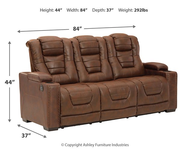 Owner's Box Power Reclining Sofa - Half Price Furniture