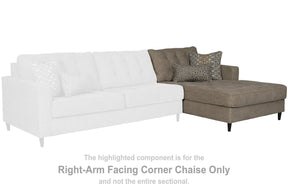 Flintshire 2-Piece Sectional with Chaise - Half Price Furniture