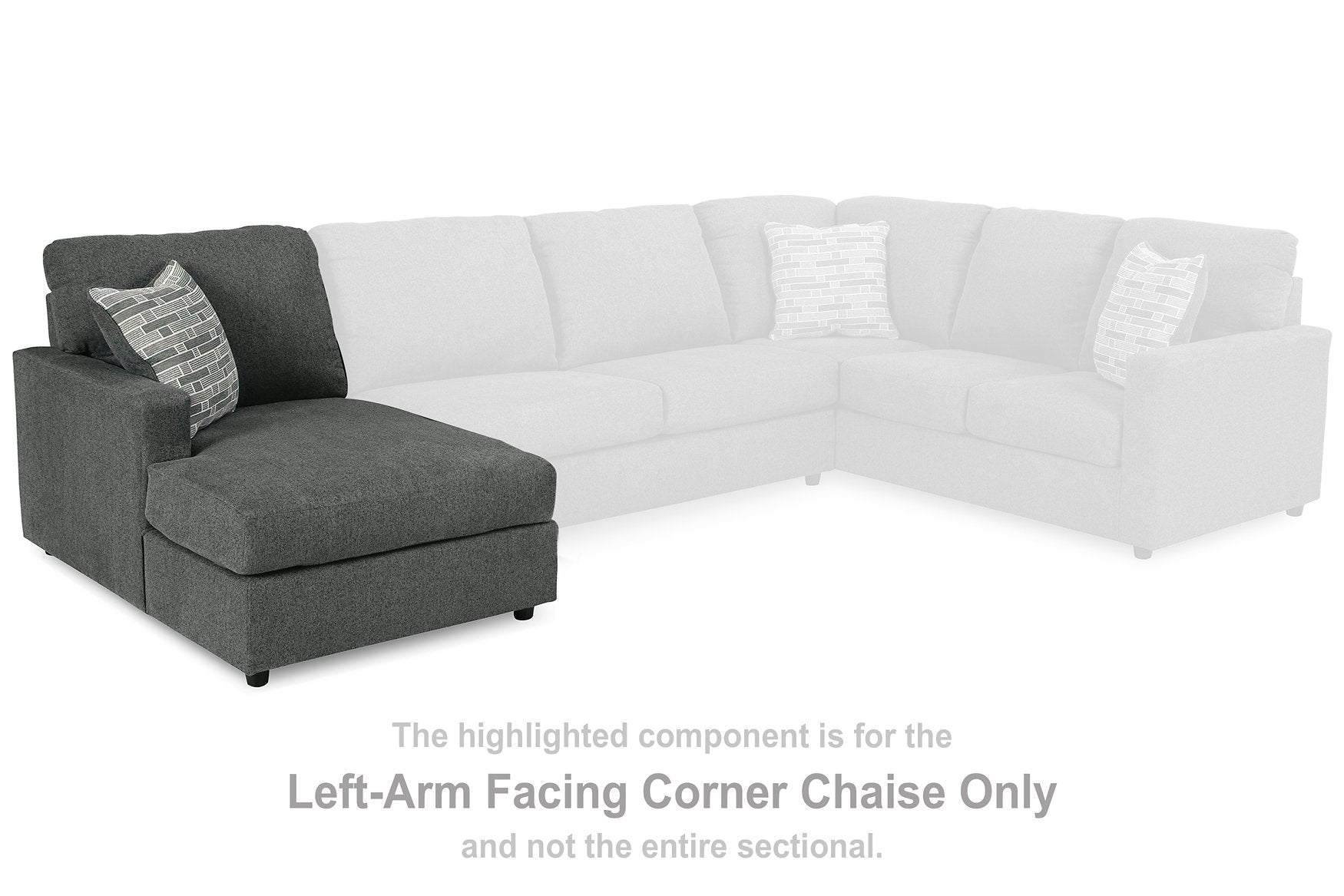 Edenfield 3-Piece Sectional with Chaise - Sectional - Half Price Furniture