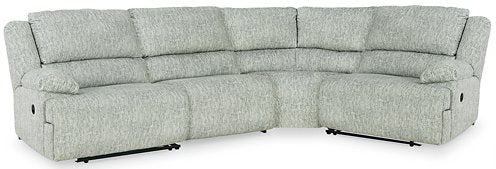 McClelland Reclining Sectional Half Price Furniture