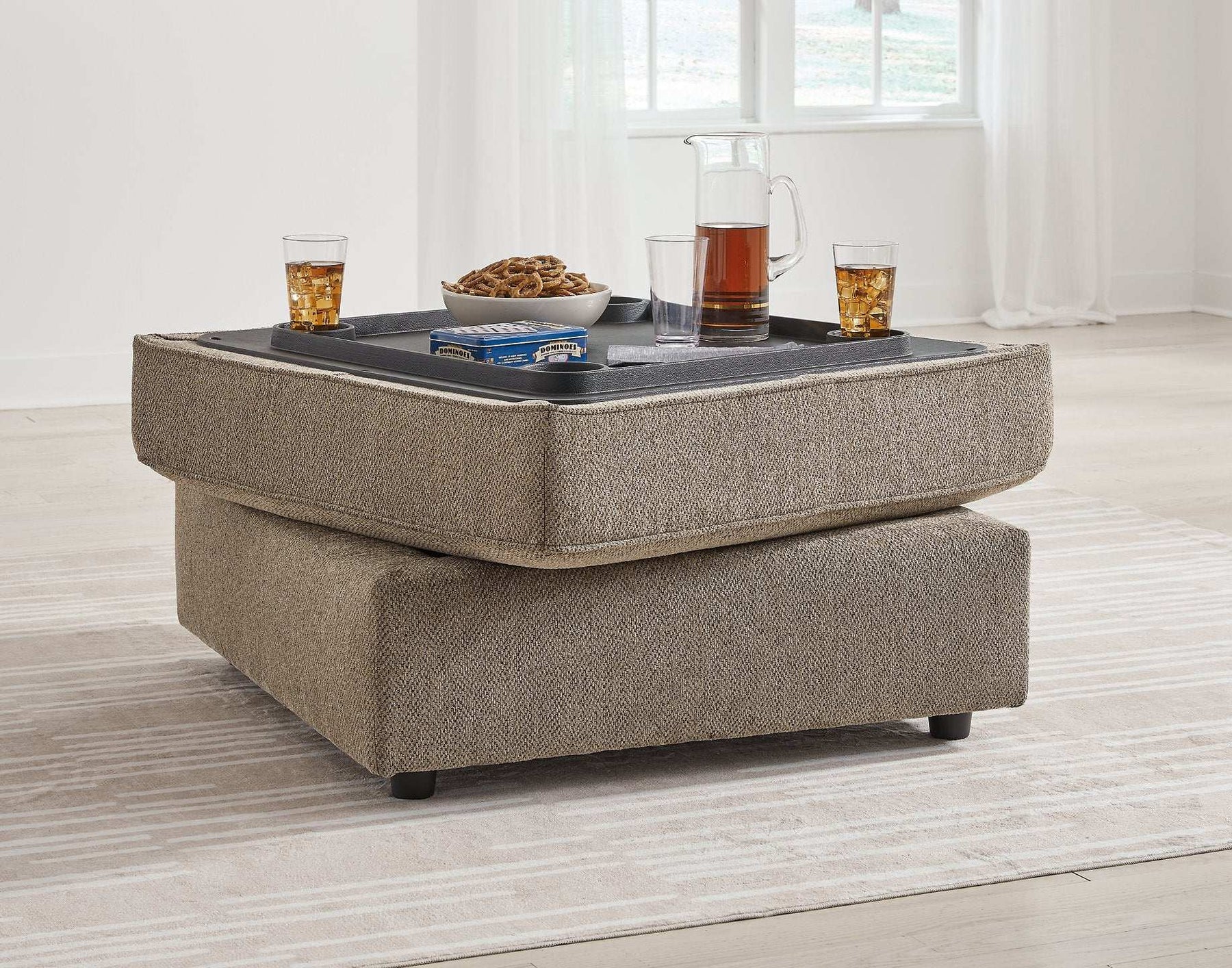 O'Phannon Ottoman With Storage Half Price Furniture
