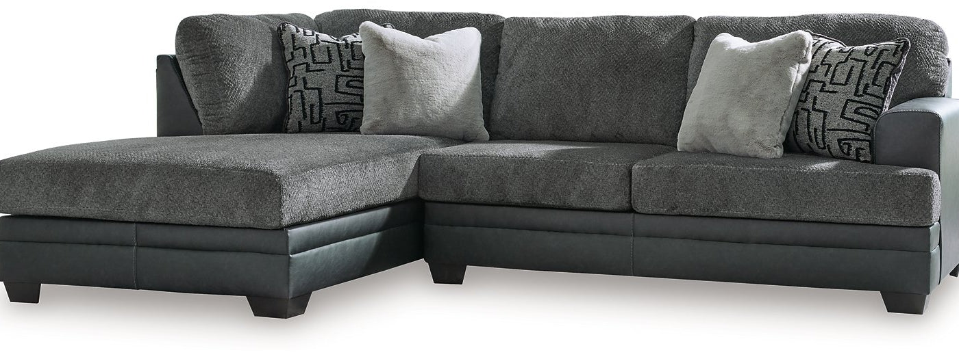 Brixley Pier Sectional with Chaise Half Price Furniture