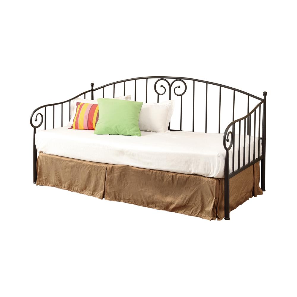 Grover Twin Metal Daybed Black Grover Twin Metal Daybed Black Half Price Furniture