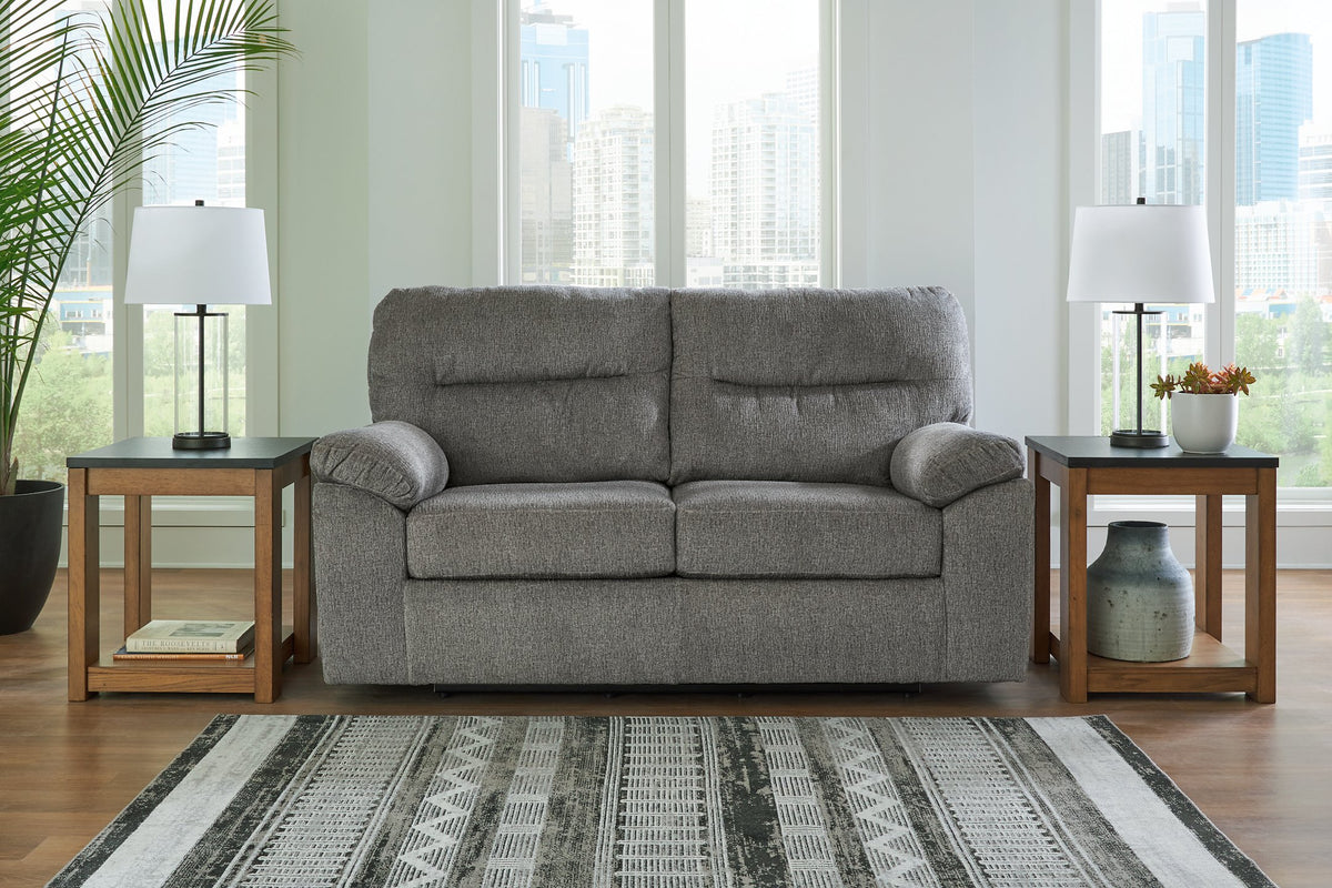 Bindura Glider Loveseat - Loveseat - Half Price Furniture