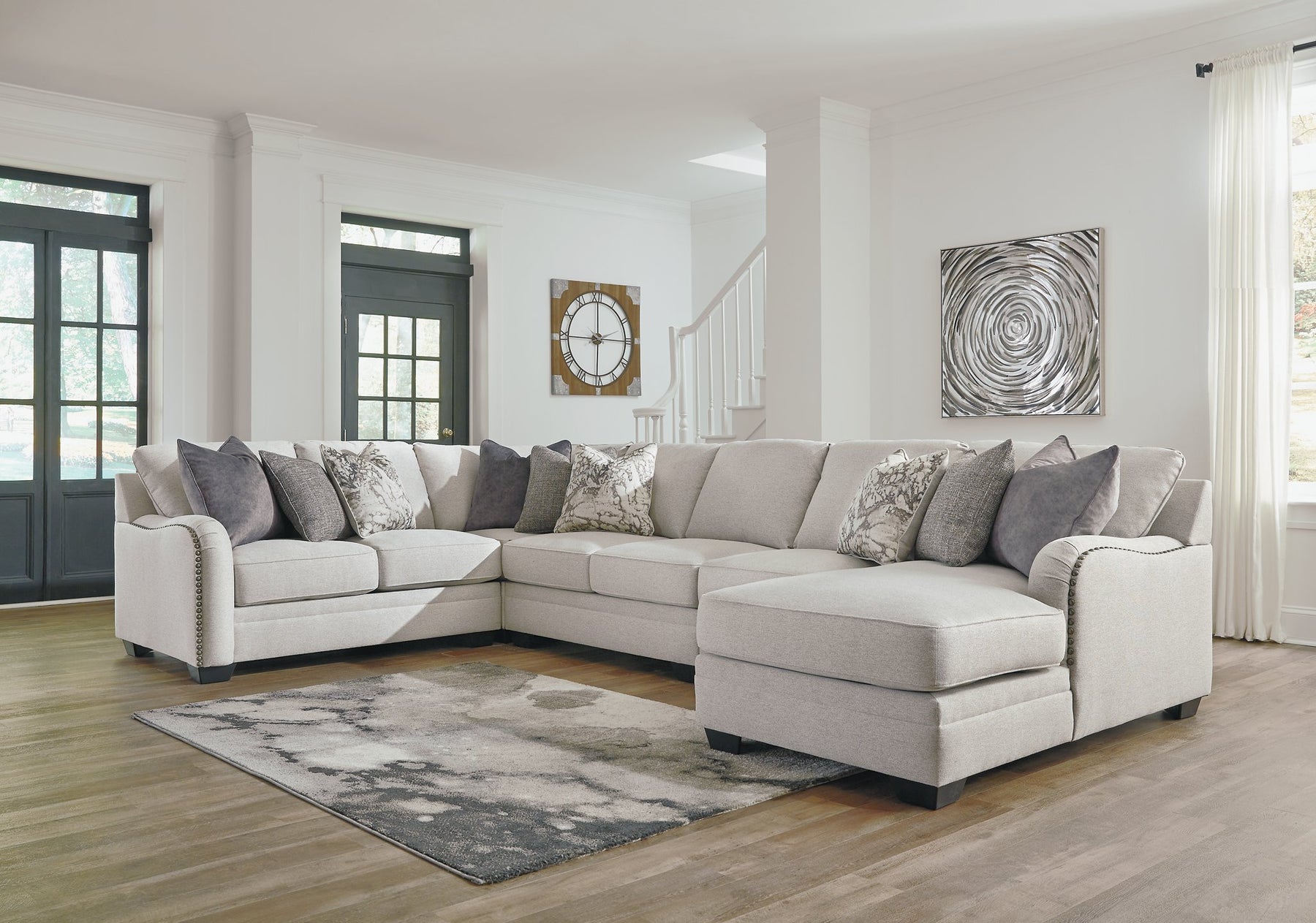 Dellara Sectional with Chaise - Half Price Furniture