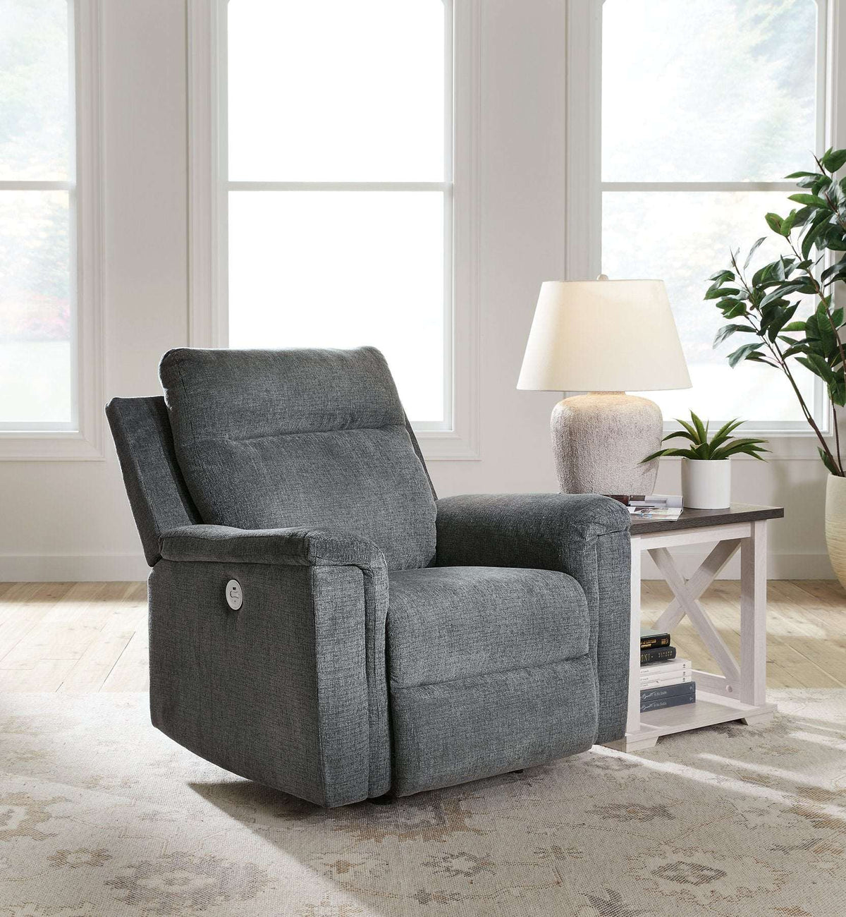 Barnsana Power Recliner - Recliner - Half Price Furniture