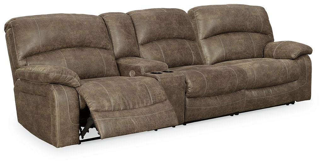 Segburg Power Reclining Sectional Half Price Furniture