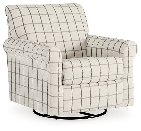 Davinca Swivel Glider Accent Chair Half Price Furniture