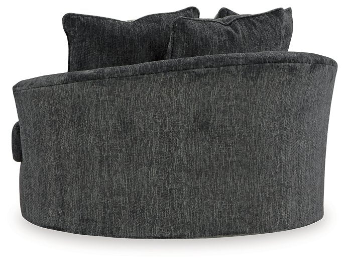 Biddeford Oversized Swivel Accent Chair - Chair - Half Price Furniture