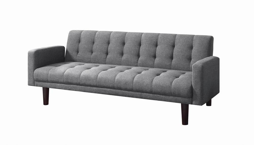 Sommer Tufted Sofa Bed Grey  Las Vegas Furniture Stores