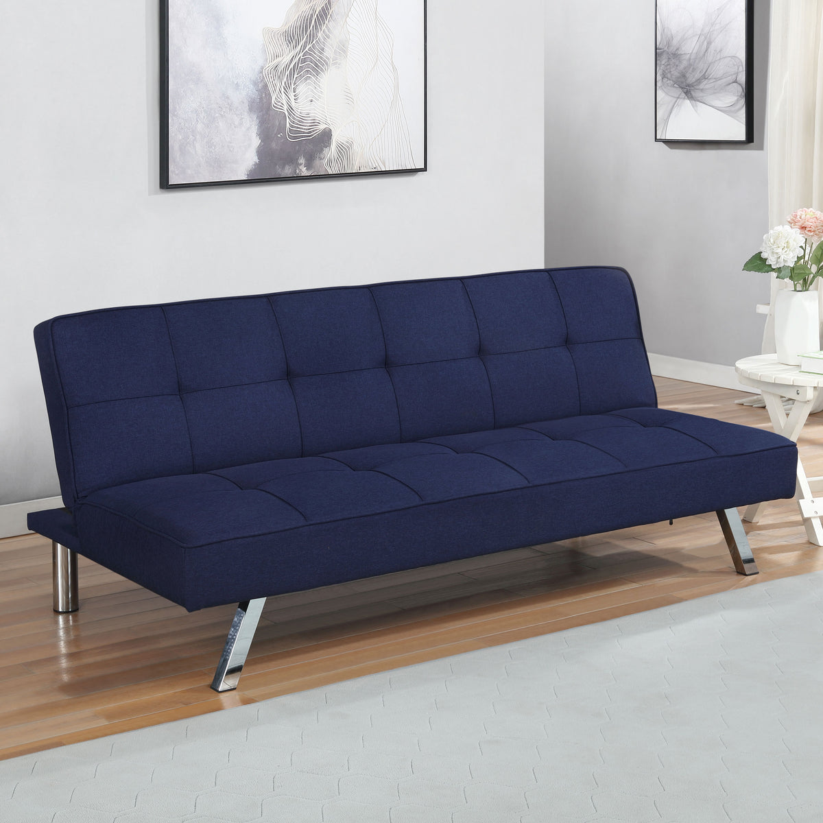 Joel Upholstered Tufted Sofa Bed - Sleeper - Half Price Furniture
