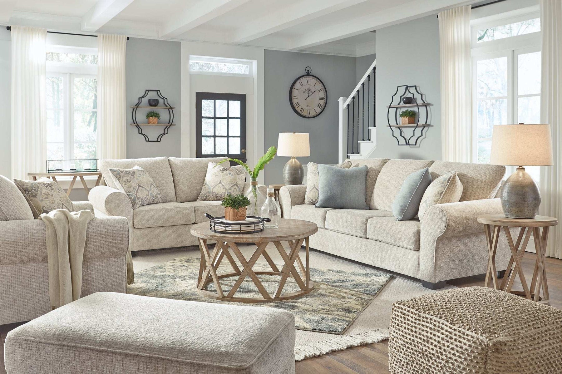 Haisley Living Room Set Half Price Furniture