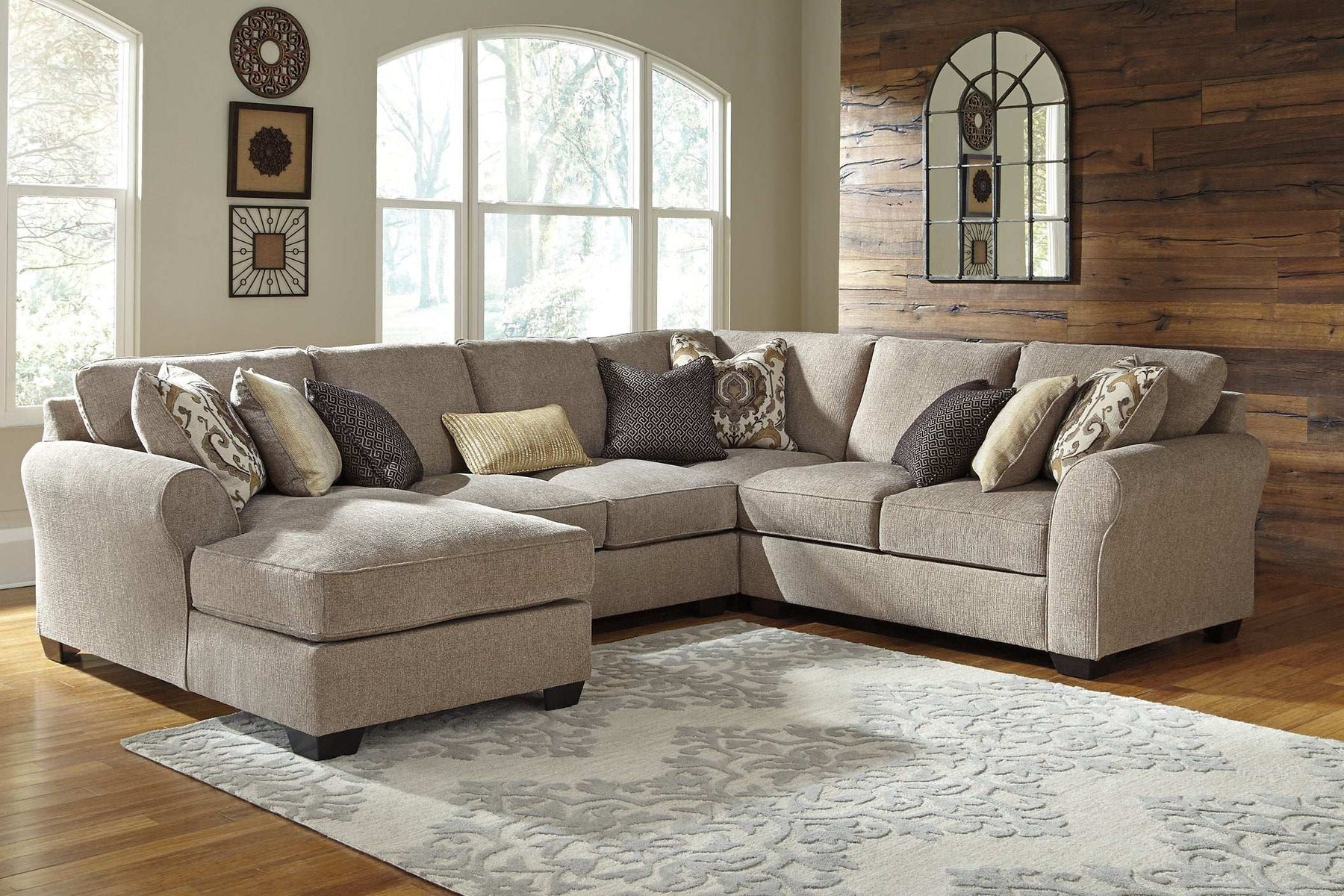 Pantomine Sectional with Chaise Half Price Furniture