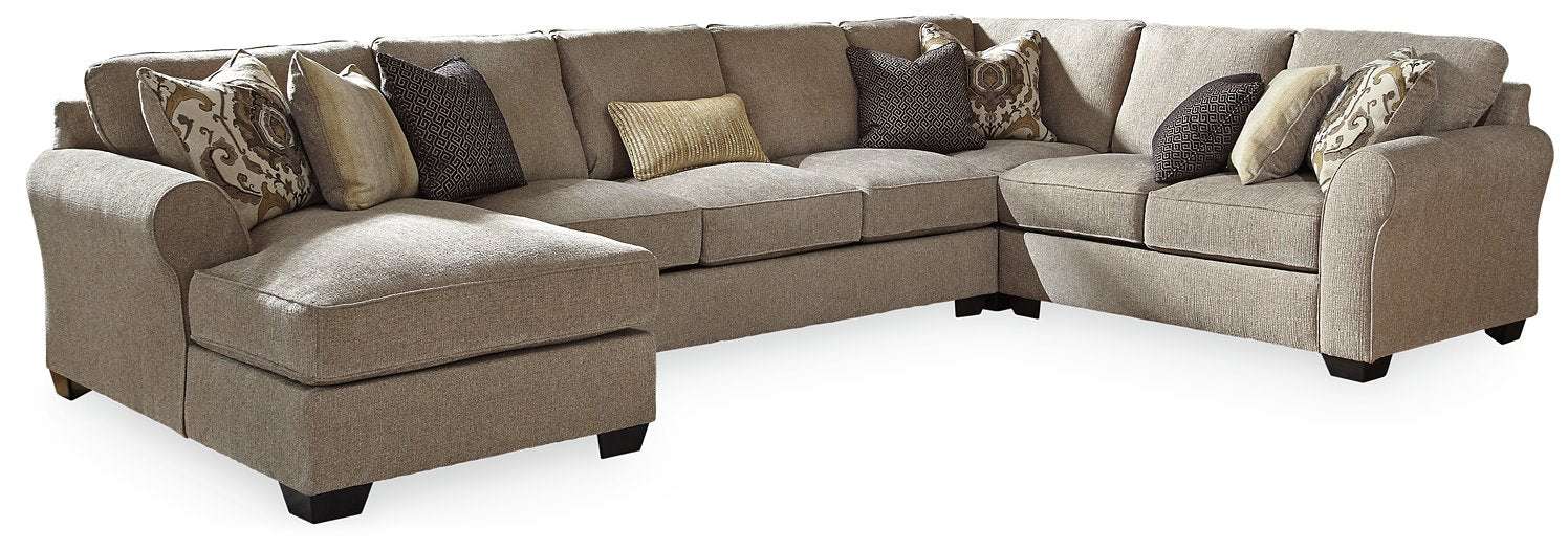Pantomine Sectional with Chaise Half Price Furniture