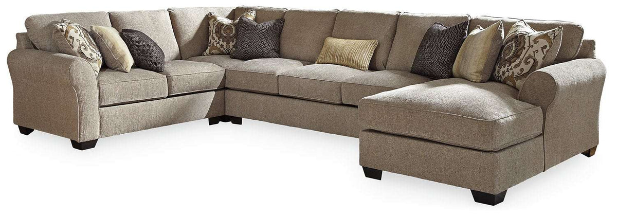 Pantomine Sectional with Chaise Half Price Furniture