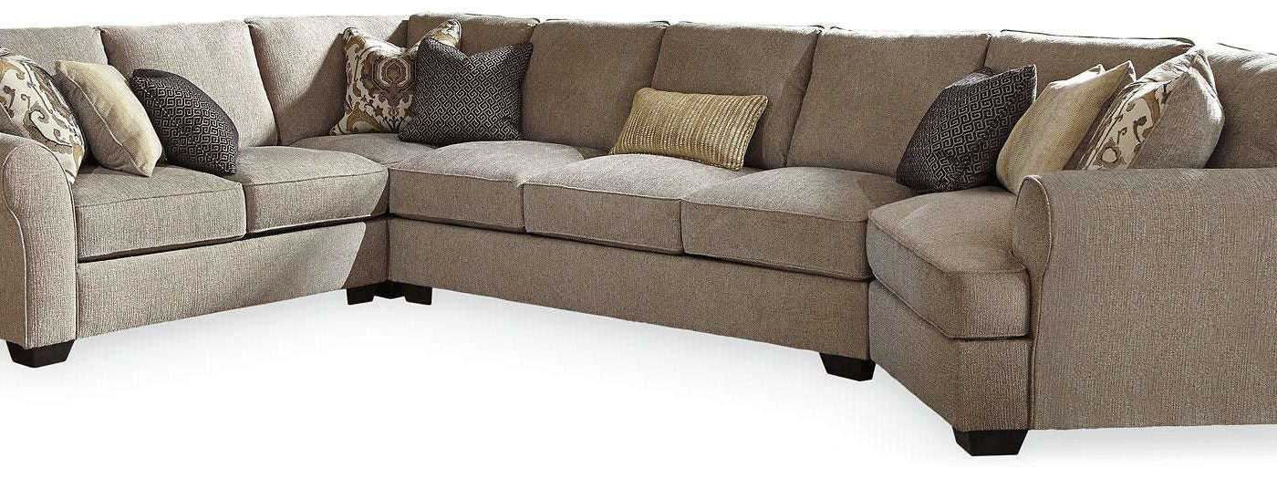 Pantomine Sectional with Cuddler Half Price Furniture