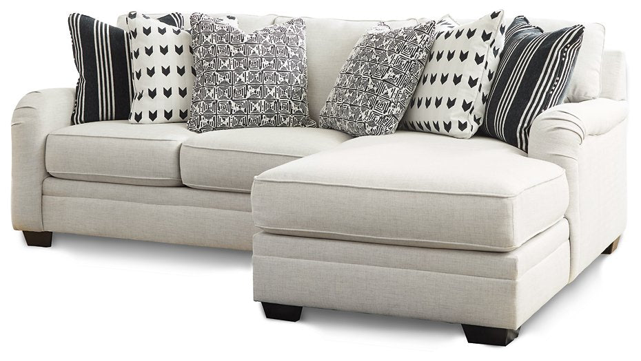 Huntsworth Sectional with Chaise Half Price Furniture