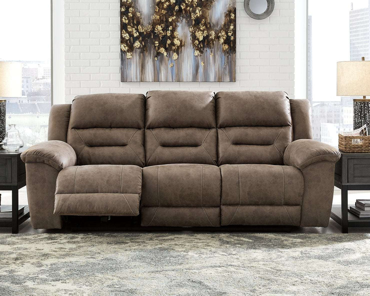 Stoneland Power Reclining Sofa - Half Price Furniture