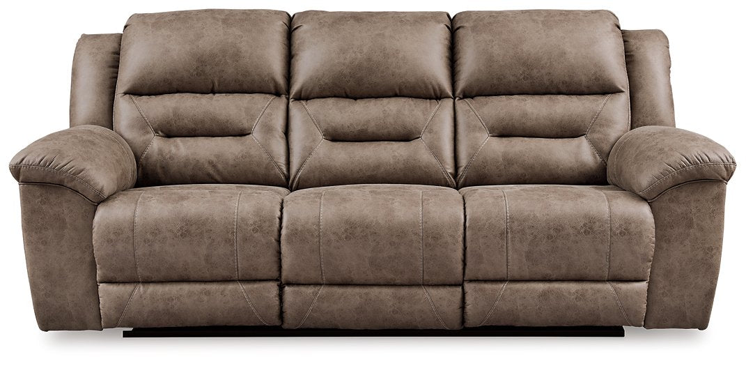 Stoneland Power Reclining Sofa Half Price Furniture