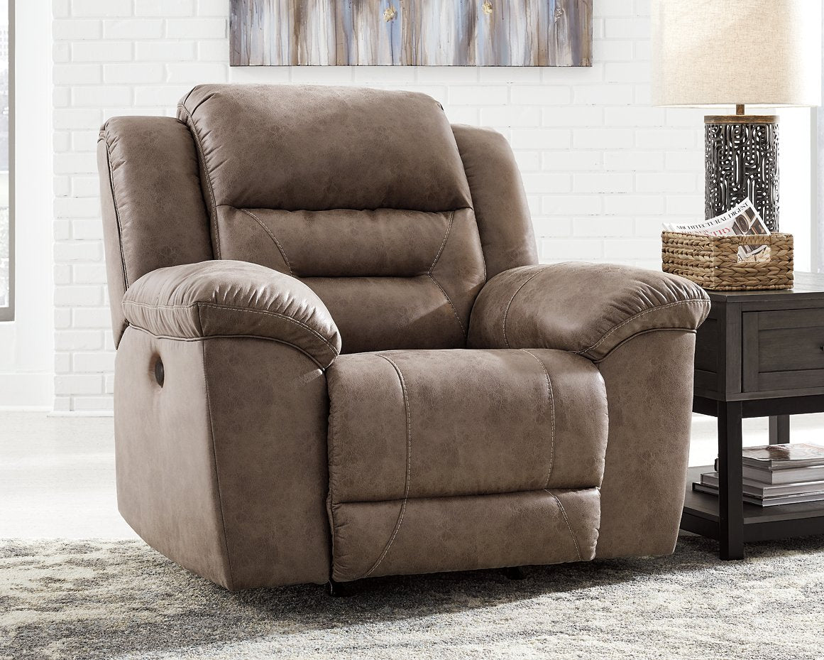 Stoneland Power Recliner - Half Price Furniture